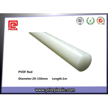 Bonne stabilité chimique PVDF Rod